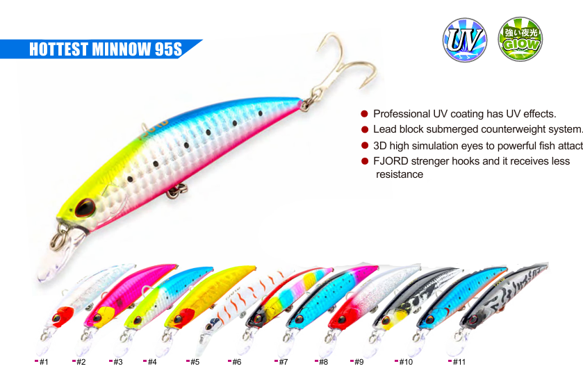 LURE CASTING FJORD 22g 95mm