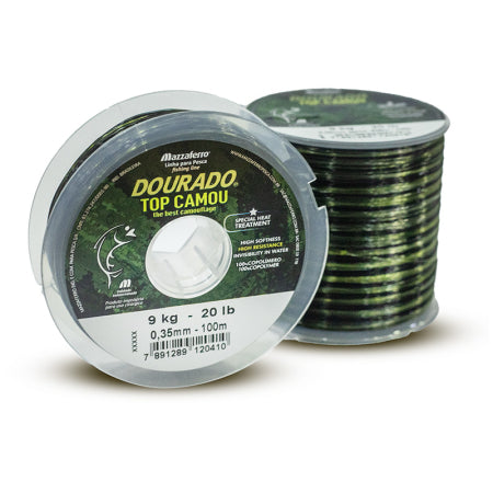 LINE DOURADO TOP CAMOU 500M BICOLOR