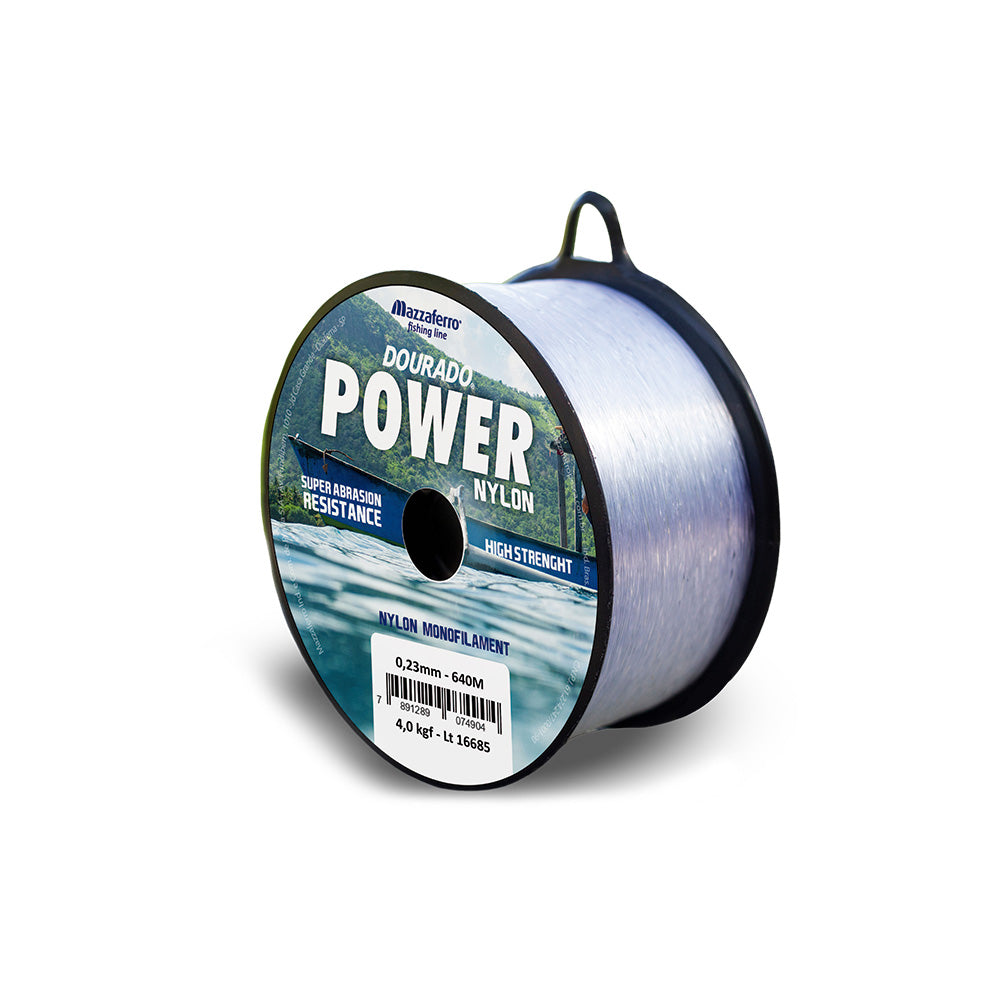 LINE DOURADO POWER NYLON WHITE