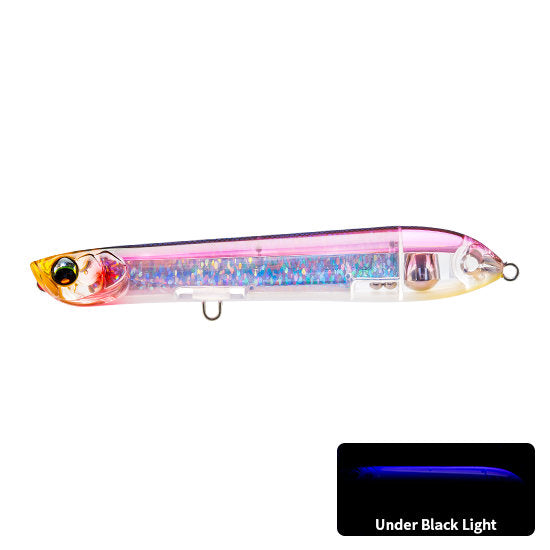 Lure Duel L-Blue Spit Pencil + Treble Hooks
