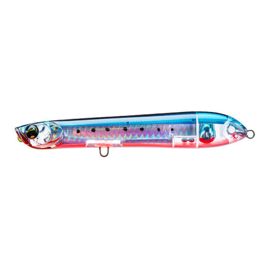 Lure Duel L-Blue Spit Pencil + Treble Hooks
