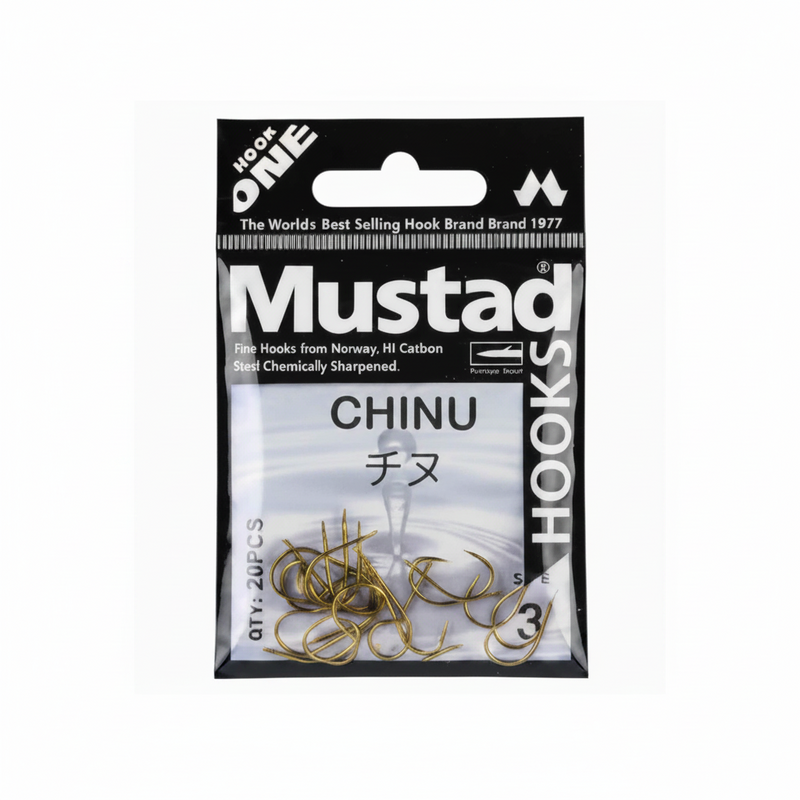 MUSTAD Gold Chinu Hook