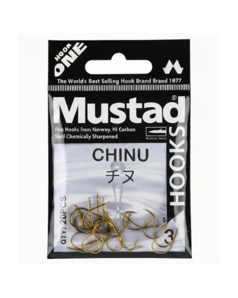 MUSTAD Gold Chinu Hook