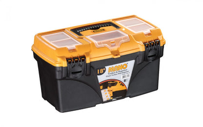 MANO - TOOL BOX WITH INNER TRAY 18"