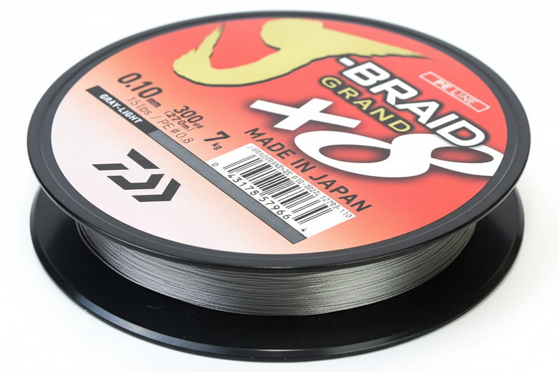 Daiwa Braid x8 15 LB - Gray Light