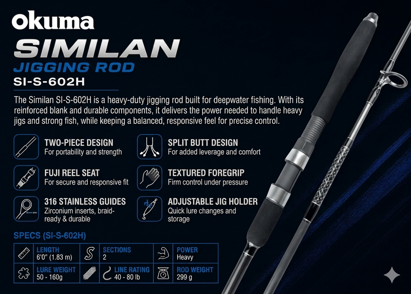 OKUMA SIMILAN JIGGING