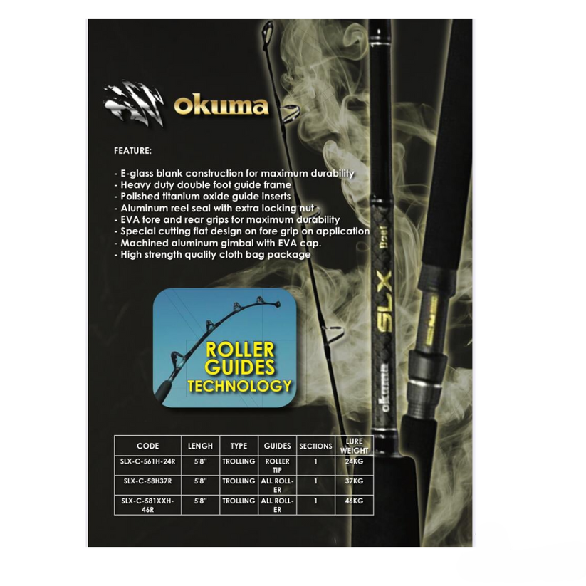 Okuma SLX  Trolling Rod