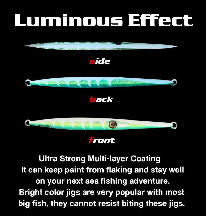 FJORD Metal Jig – 100g | 200g with Assist Hook
