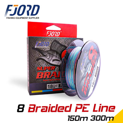 FJORD x8 braided line (300m) 0.16mm-8.20kg-18lb