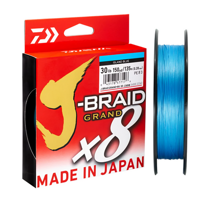 Daiwa J-Braid Grand 19 lb – Island Blue