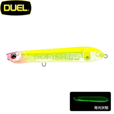 Lure Duel L-Blue  Spit Pencil+ Treble Hooks #