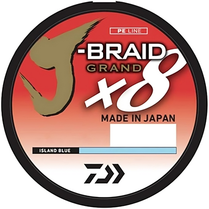 Daiwa J-Braid Grand 19 lb – Island Blue
