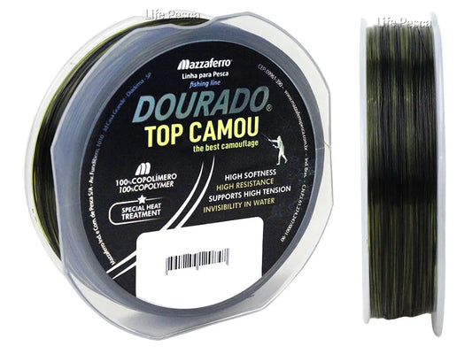 LINE DOURADO TOP CAMOU 100M  BICOLOR