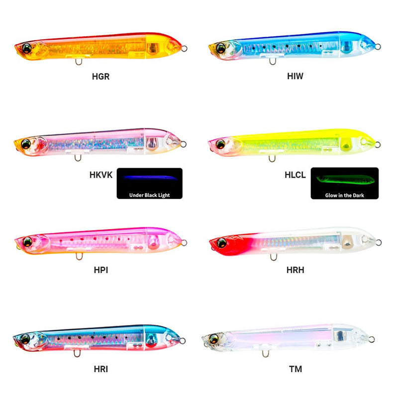 Lure Duel L-Blue  Spit Pencil+ Treble Hooks #