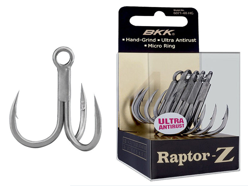 Raptor-Z Treble Hooks size 0/3