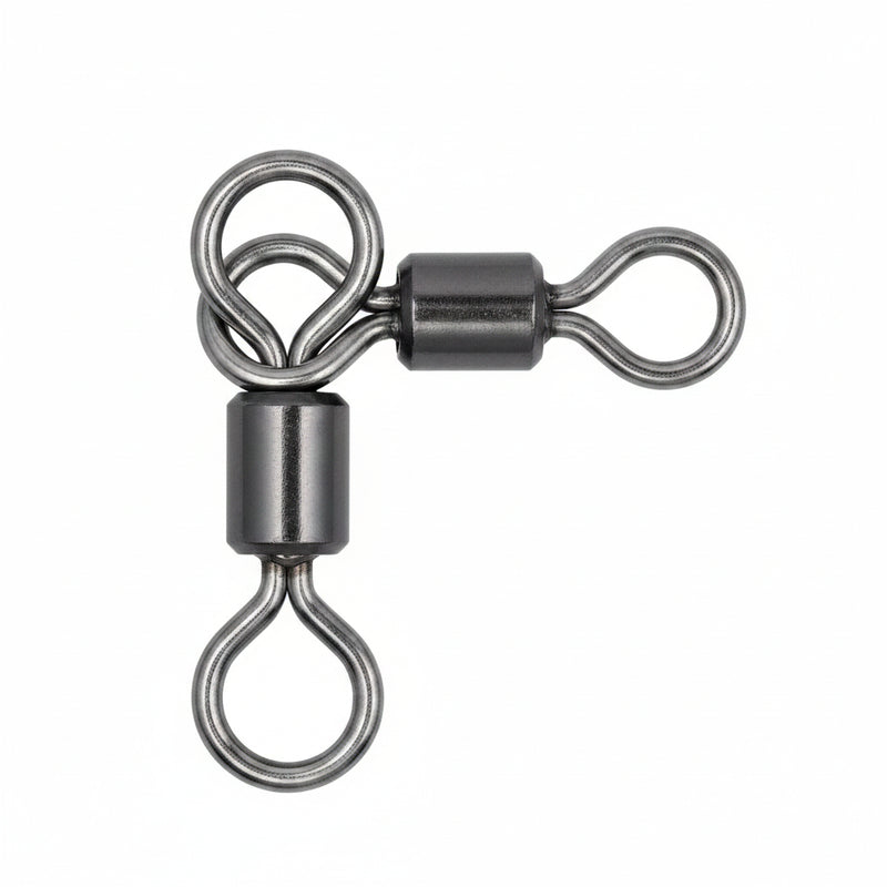 3 Way Fishing Swivel Rolling