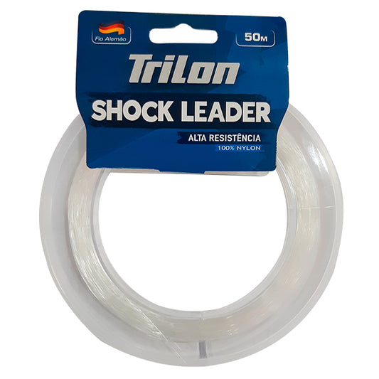 LINE TRILON SHOCK LEADER 50M WHITE